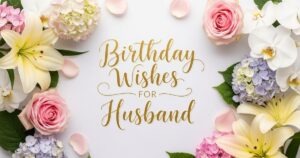 birthday wishes for husband