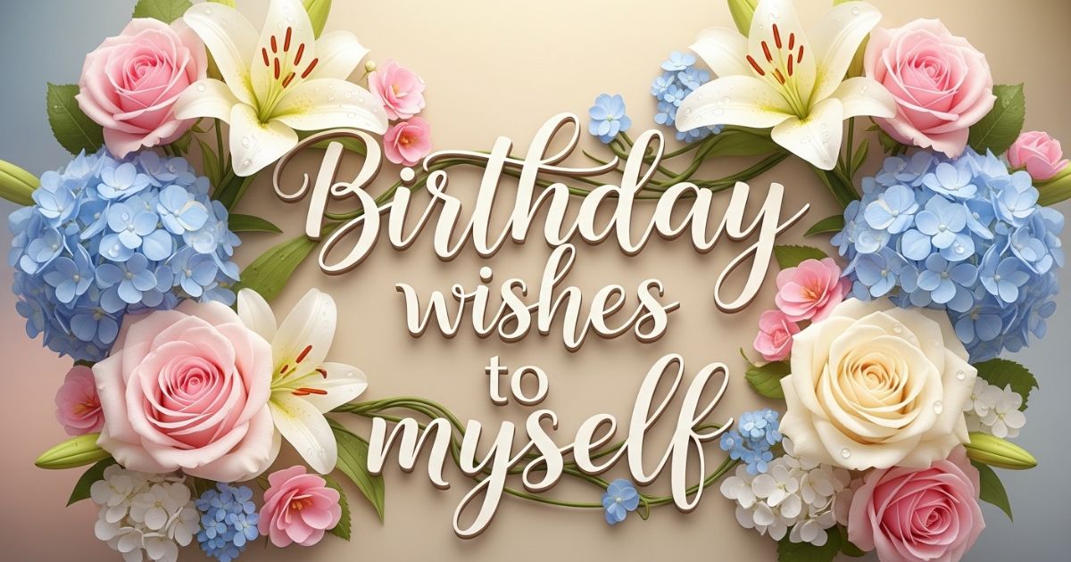 birthday wishes to myself
