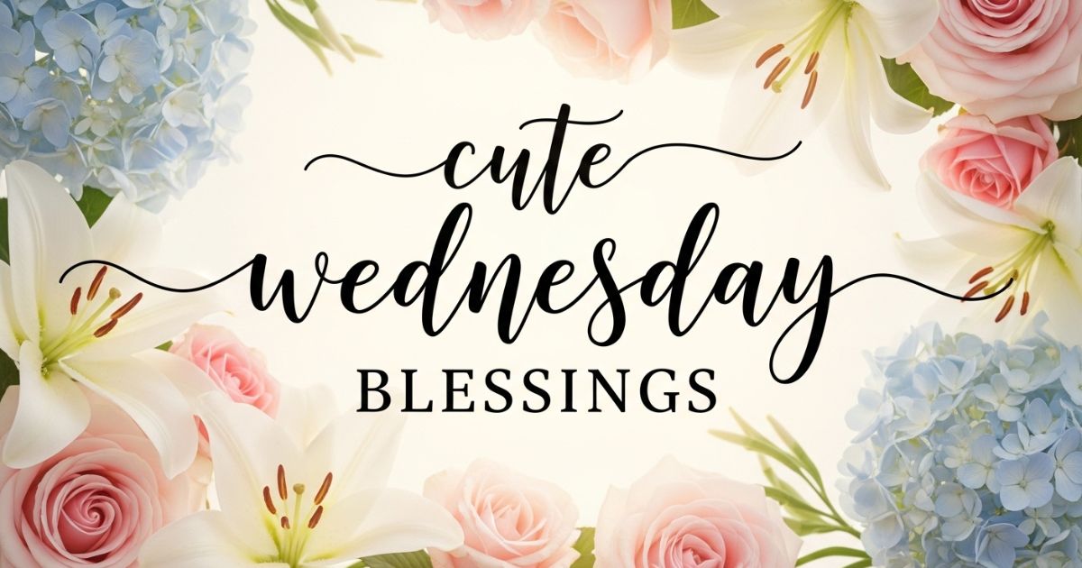 cute wednesday blessings