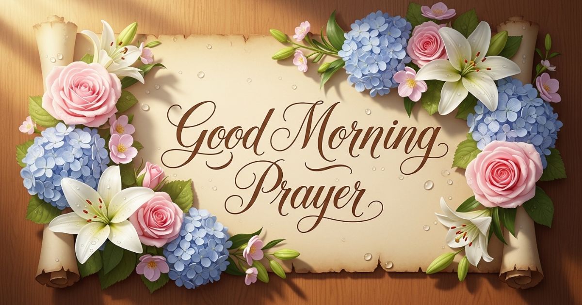 good morning prayer