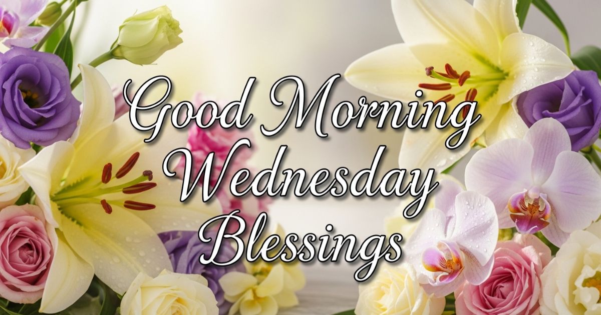 good morning wednesday blessings