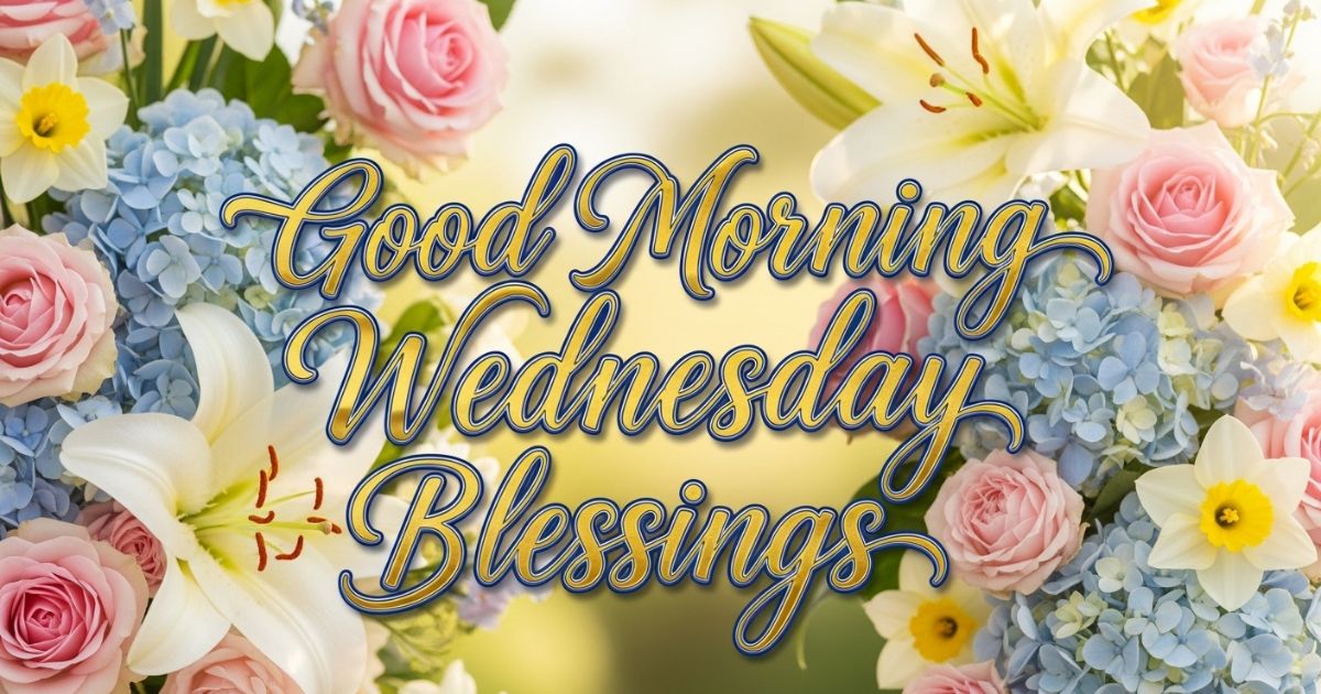 good morning wednesday blessings