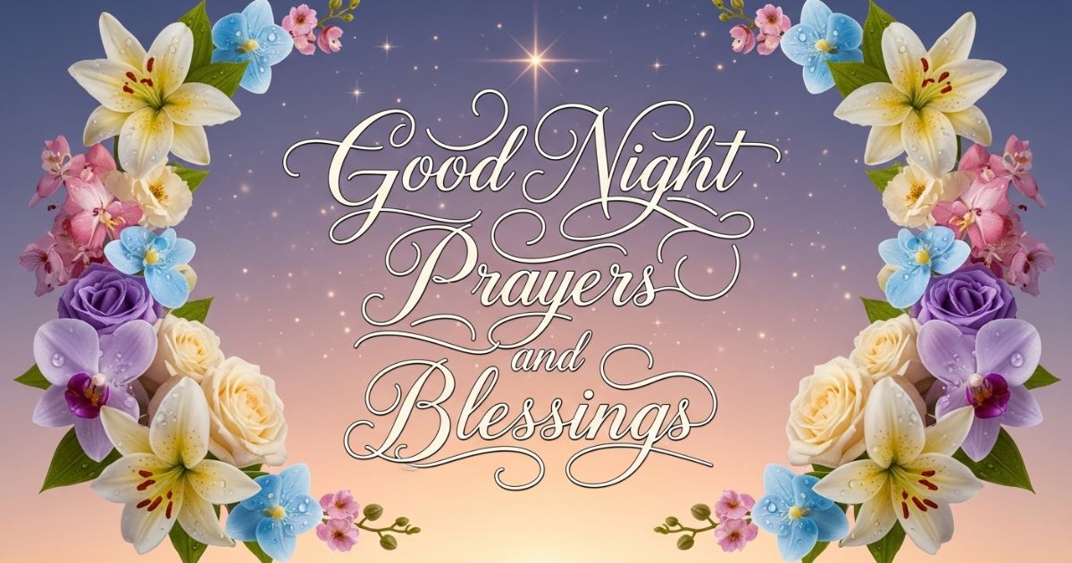 good night prayers and blessings