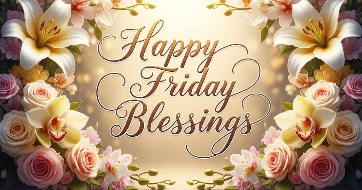 happy friday blessings