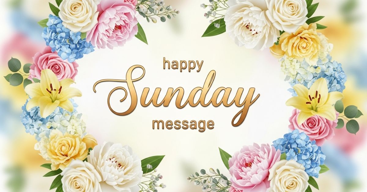 happy sunday message