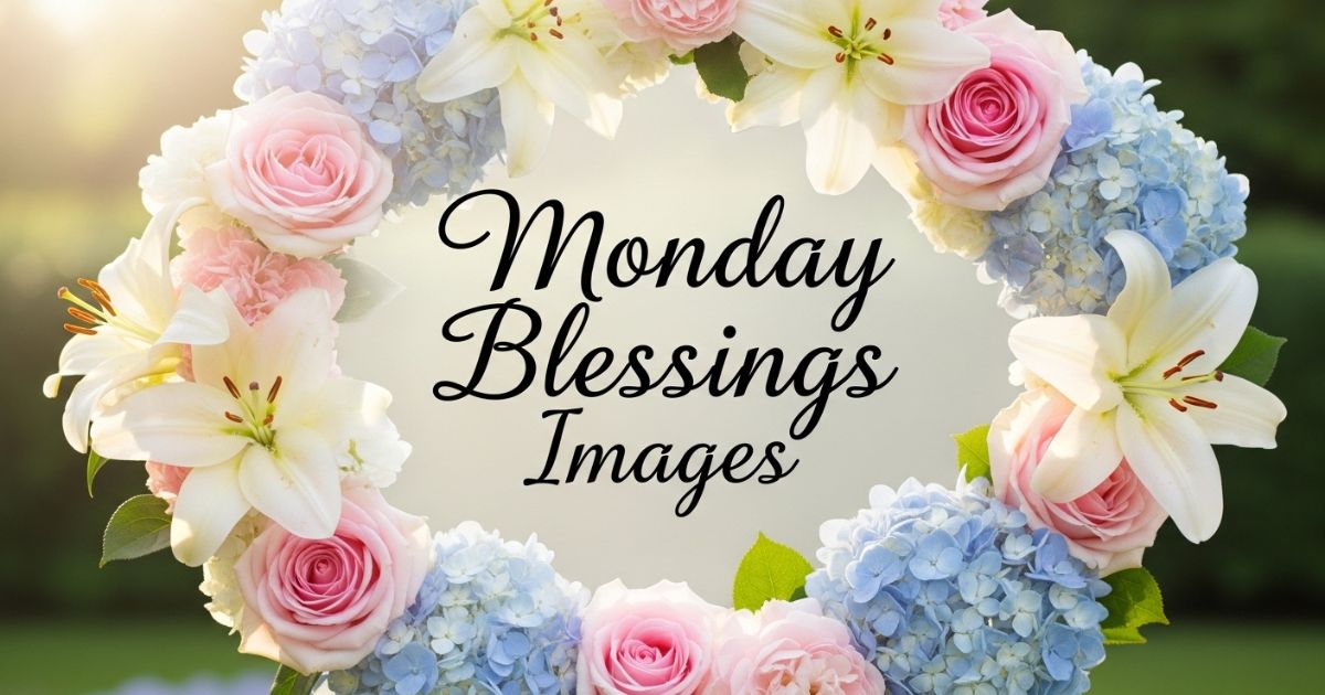 monday blessings images