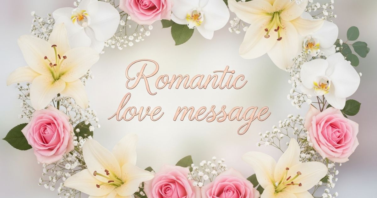 romantic love message