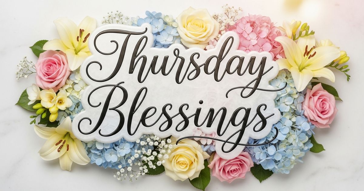 thursday blessings