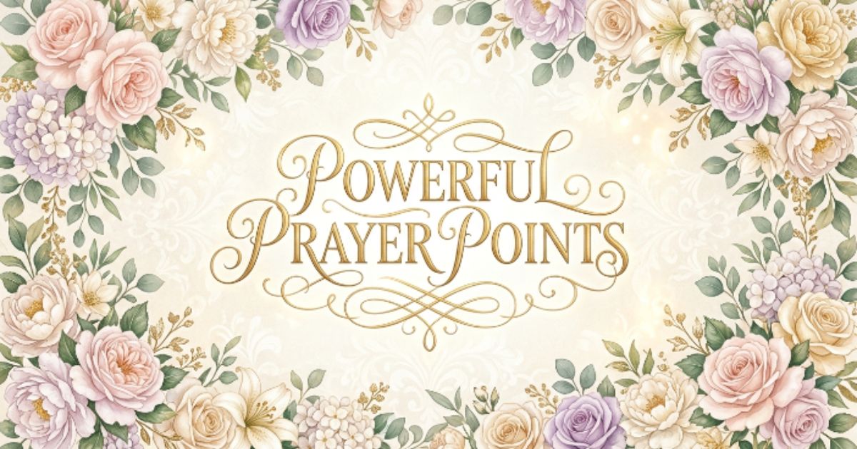 40 powerful prayer points