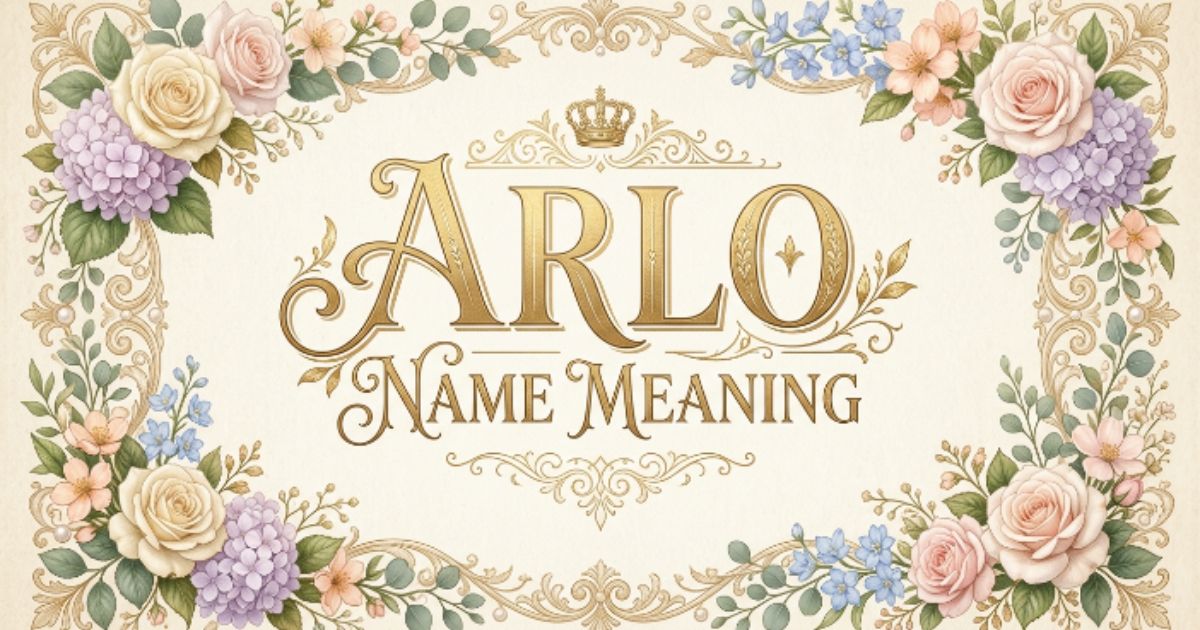 arlo name meaning