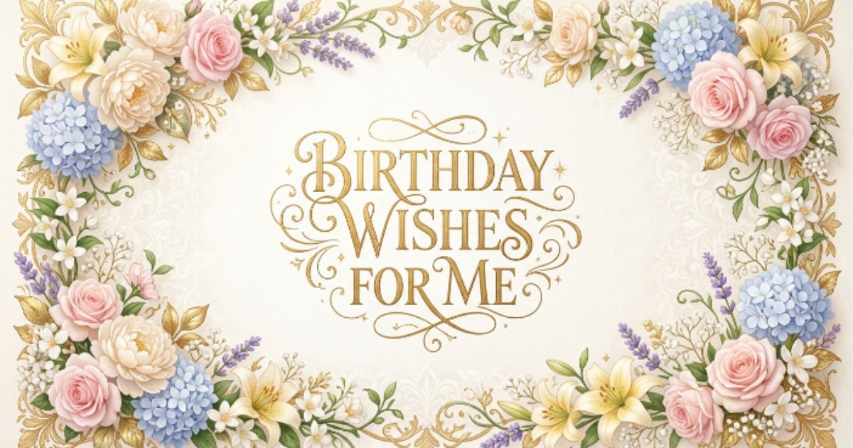 birthday wishes for me