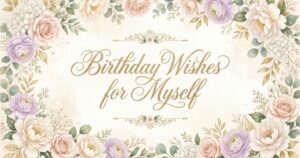 birthday wishes for myself