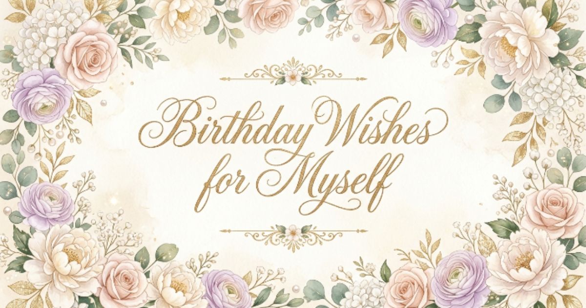 birthday wishes for myself