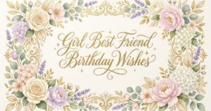 girl best friend birthday wishes