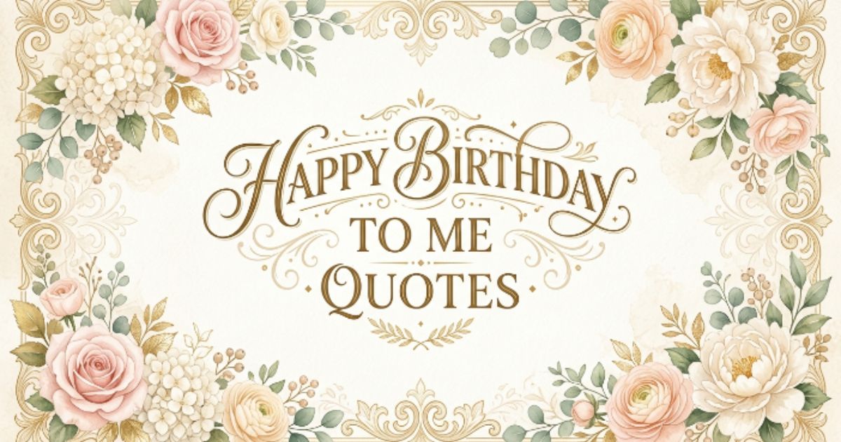 happy birthday to me quotes