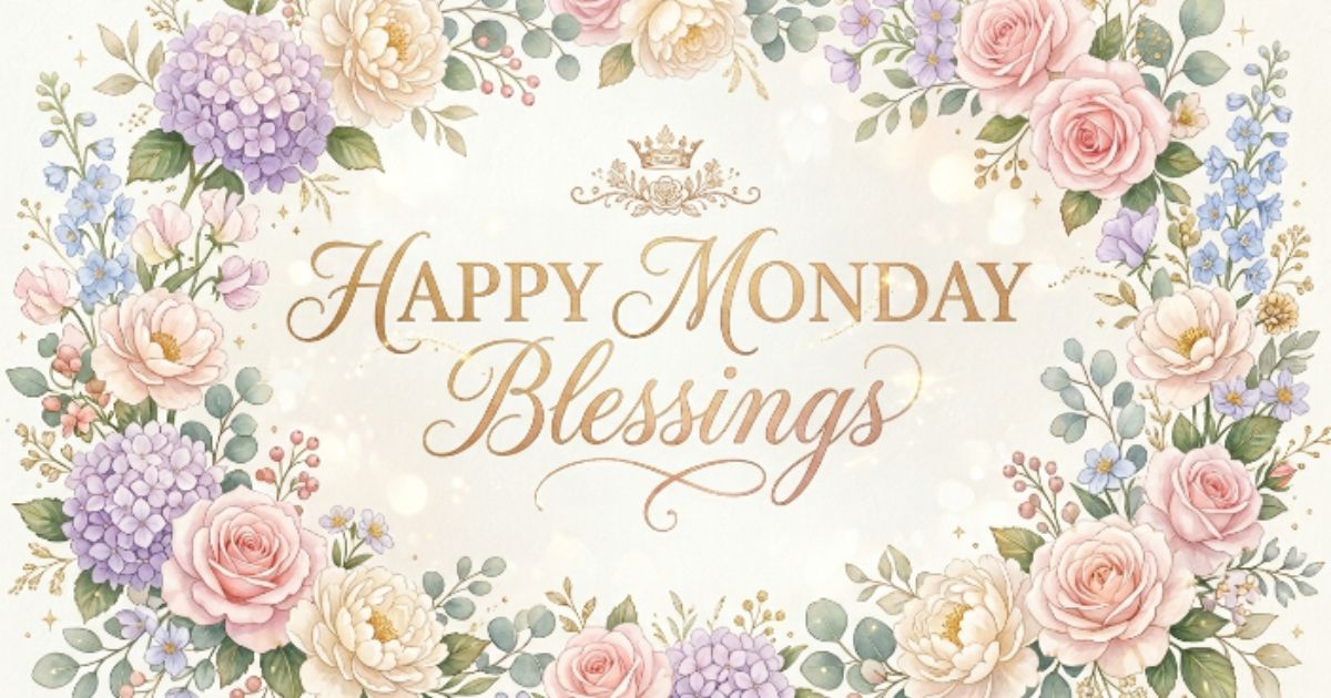 happy monday blessings