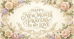 happy new month prayers to my love