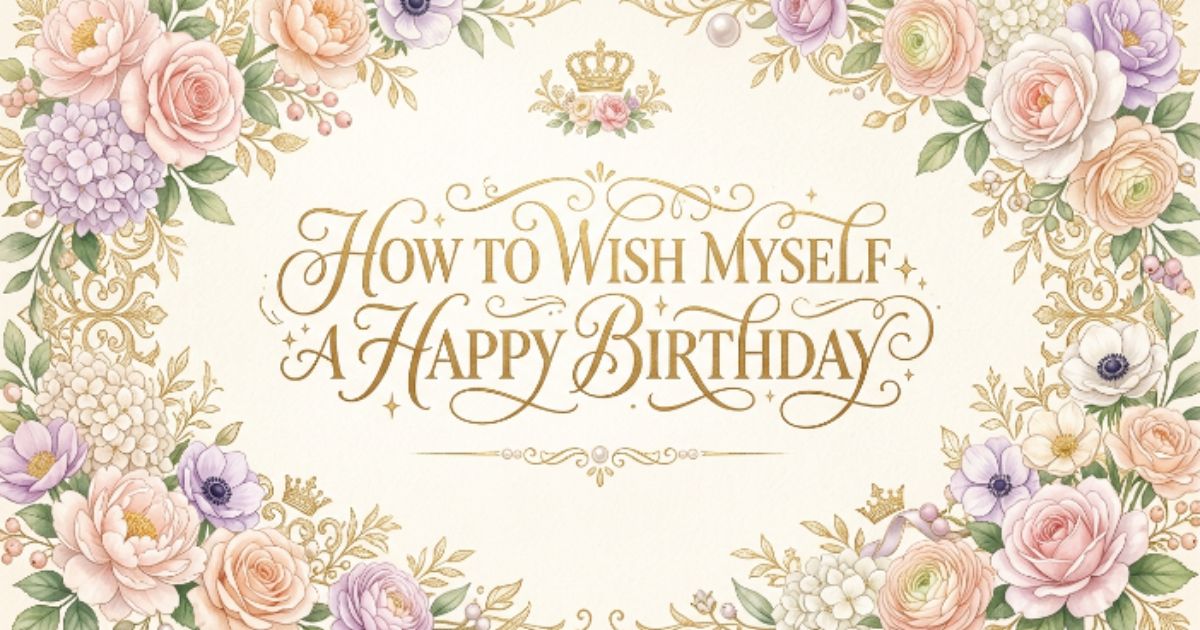 how to wish myself a happy birthday