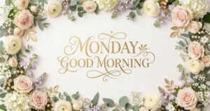 monday good morning