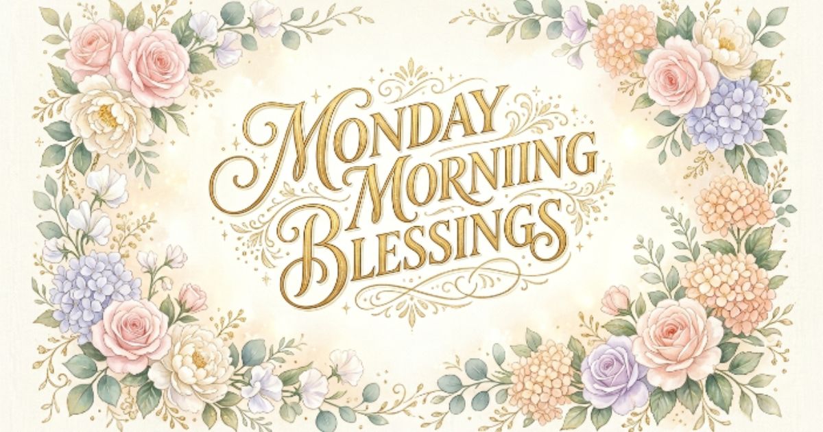 monday morning blessings