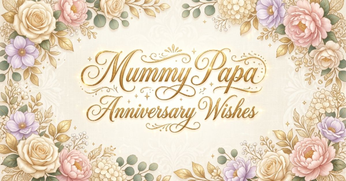 mummy papa anniversary wishes