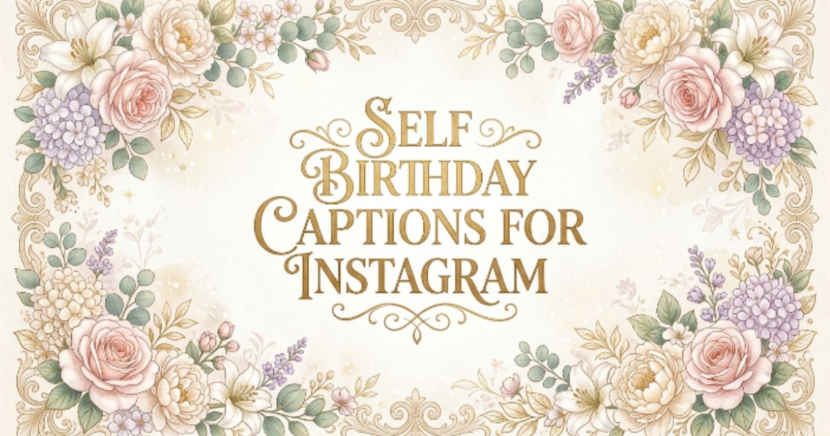 self birthday captions for instagram