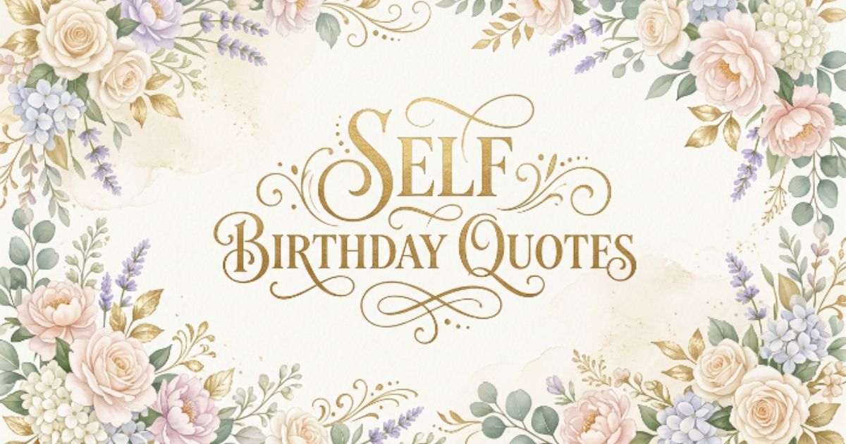 self birthday quotes
