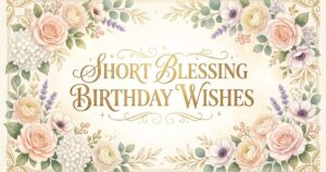 short blessing birthday wishes