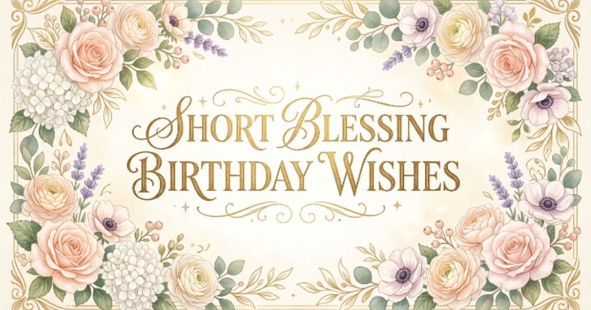 short blessing birthday wishes