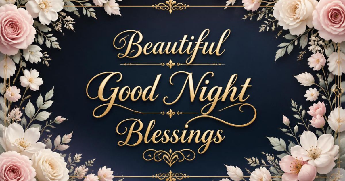 Beautiful Good Night Blessings