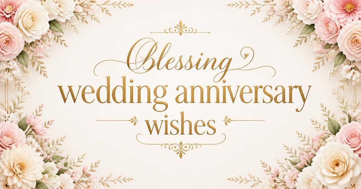 blessing wedding anniversary wishes