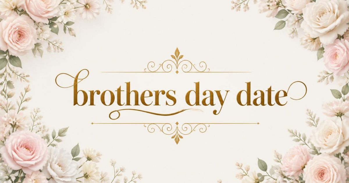 brothers day date