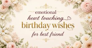 emotional heart touching birthday wishes for best friend