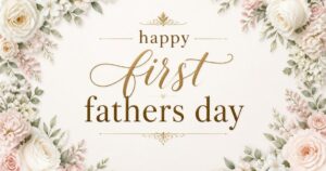 happy first fathers day
