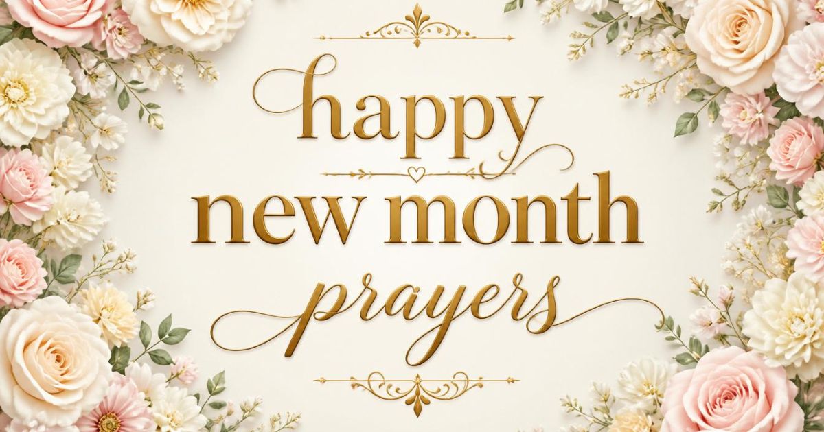 happy new month prayers