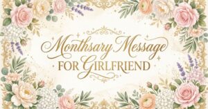 monthsary message for girlfriend