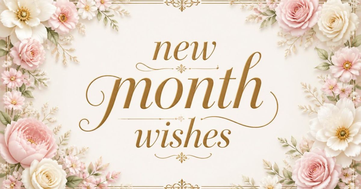 new month wishes