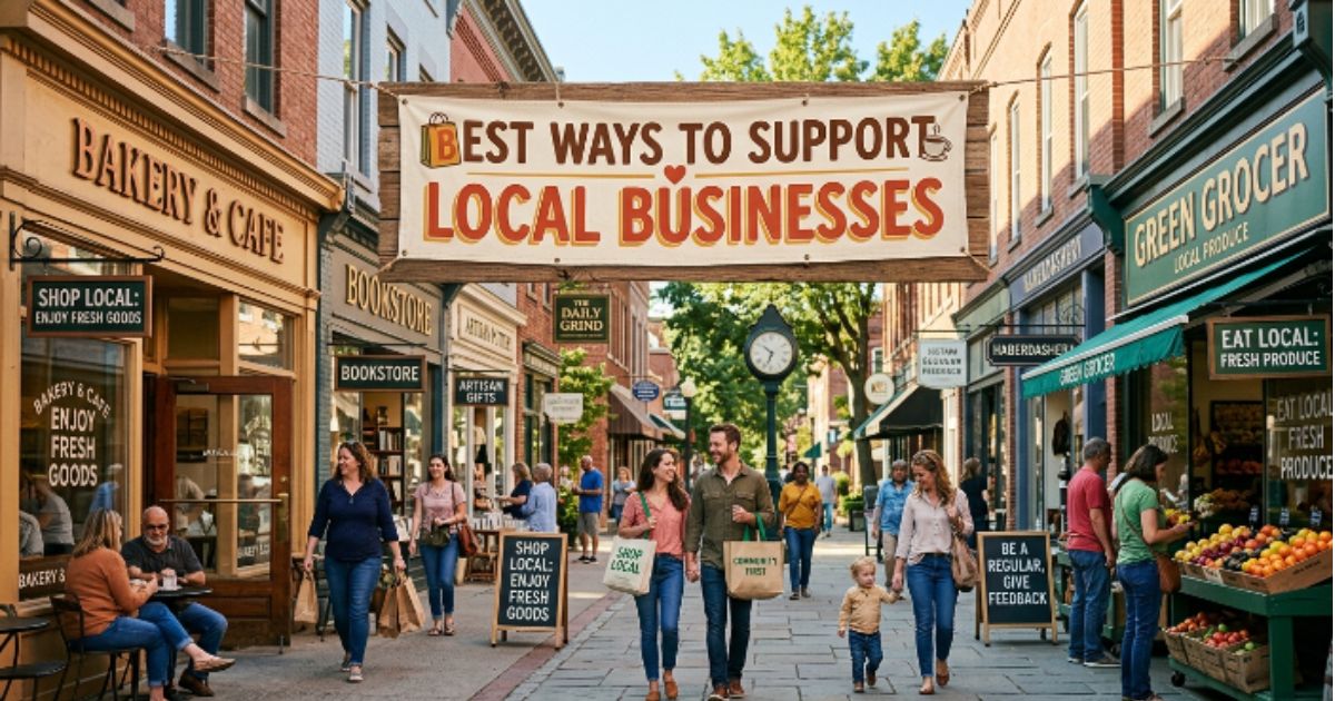 best ways to support local businesses