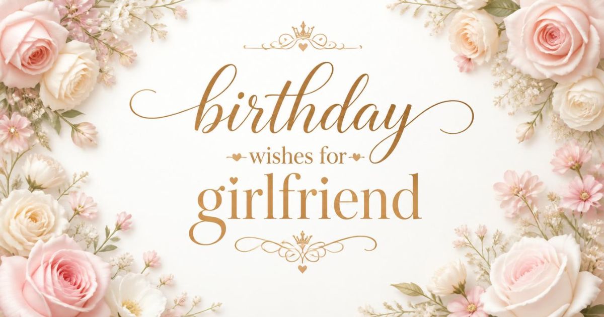 birthday wishes for girlfriend