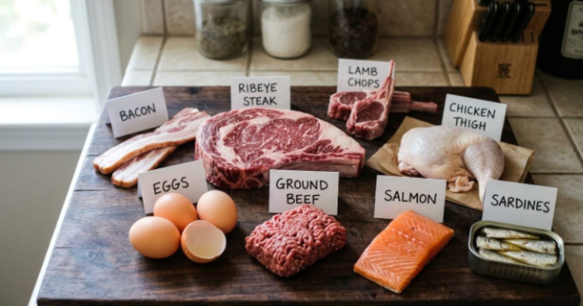 carnivore diet food list