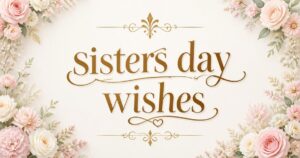 sisters day wishes