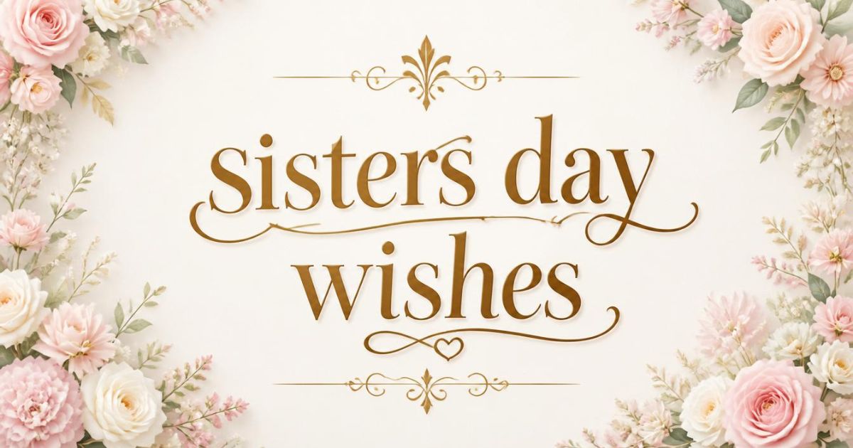 sisters day wishes