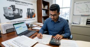 calculating depreciation on equipment