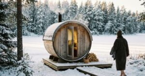 outdoor saunas