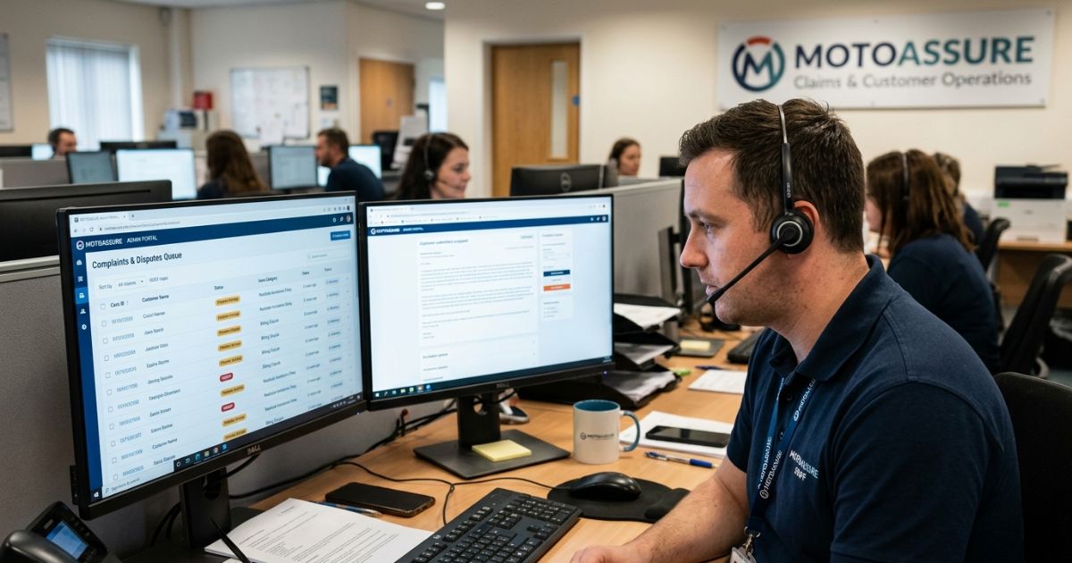 motoassure admin reviews complaints